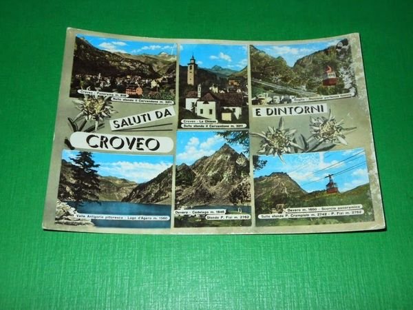 Cartolina Saluti da Croveo e dintorni - Vedute diverse 1960 … | Immagine principale