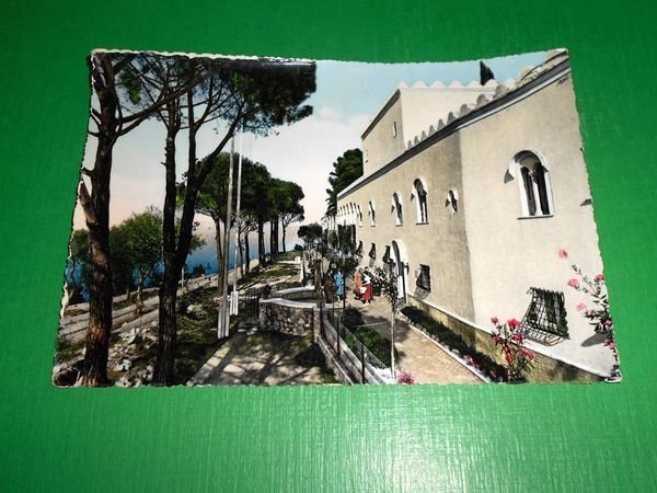 Cartolina Capri - Facciata della Villa S. MIchele 1960 ca