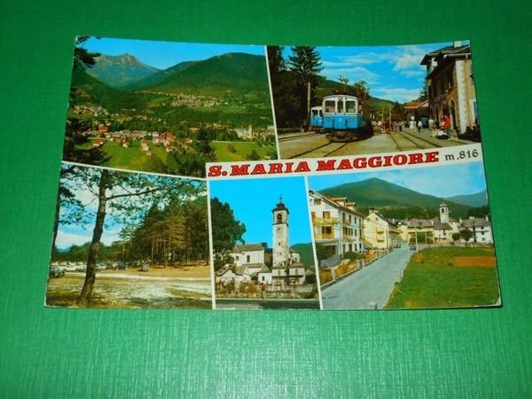 Cartolina S. Maria Maggiore - Vedute diverse 1971