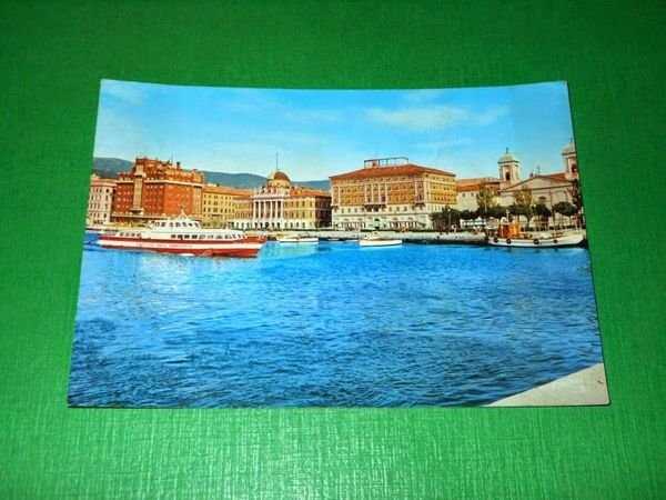 Cartolina Trieste - Le rive 1965 ca