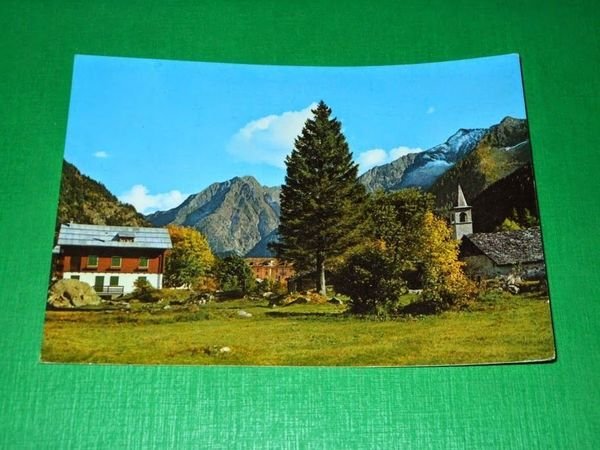 Cartolina Macugnaga - Punto pittoresco 1960