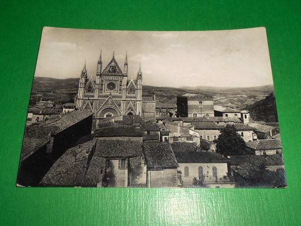 Cartolina Orvieto - Il Duomo e il Palazzo dei Papi …