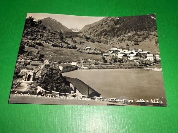 Cartolina Pietraporzio - Valle Stura ( Cuneo ) - Scorcio …
