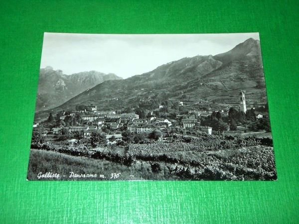 Cartolina Galbiate - Panorama 1955 ca