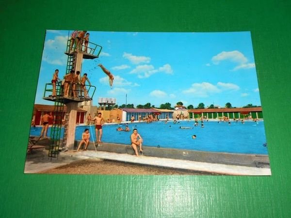 Cartolina Stradella - Piscina Comunale 1972