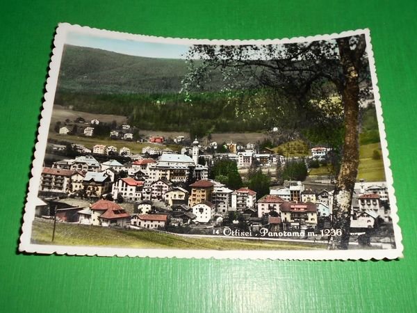 Cartolina Ortisei - Panorama 1955 ca