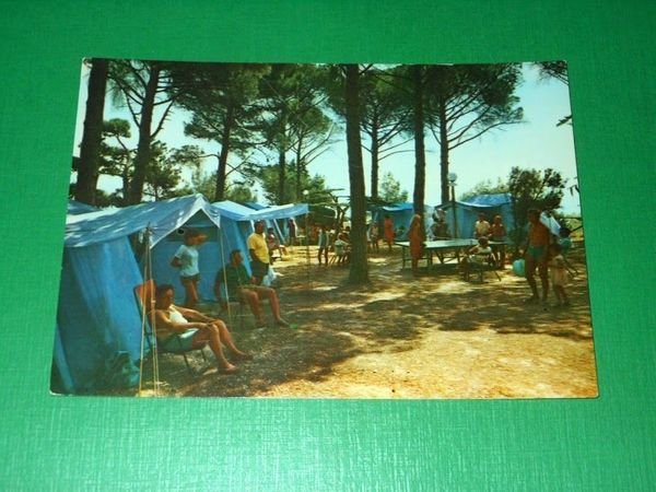 Cartolina Numana - Camping 1970 ca