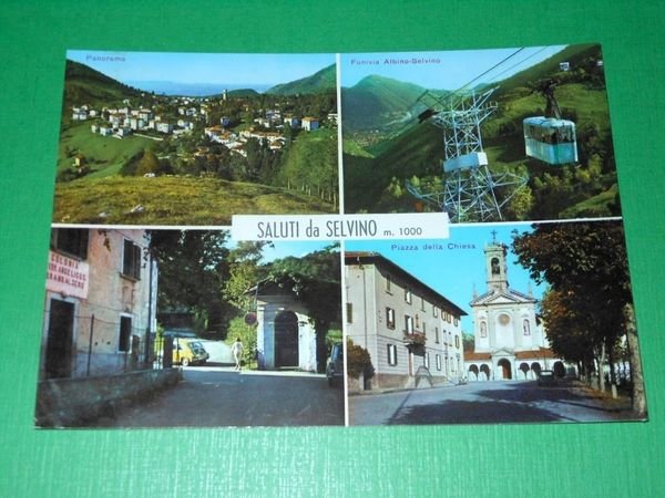 Cartolina Saluti da Selvino - Vedute diverse 1968