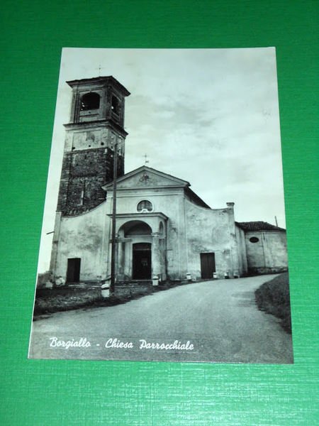 Cartolina Borgiallo ( Torino ) - Chiesa Parrocchiale 1968 | Immagine principale