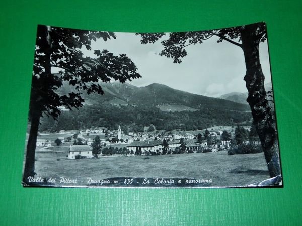 Cartolina Valle dei Pittori - Druogno - La Colonia e …