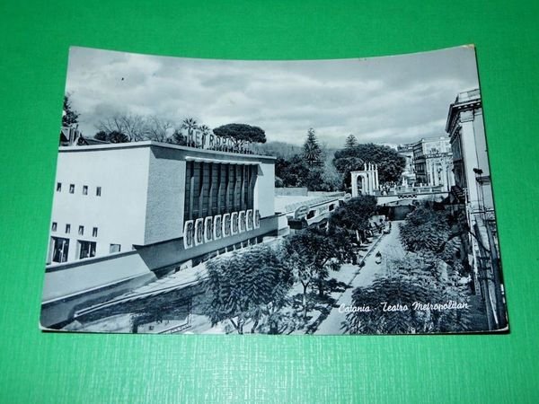 Cartolina Catania - Teatro Metropolitan 1959