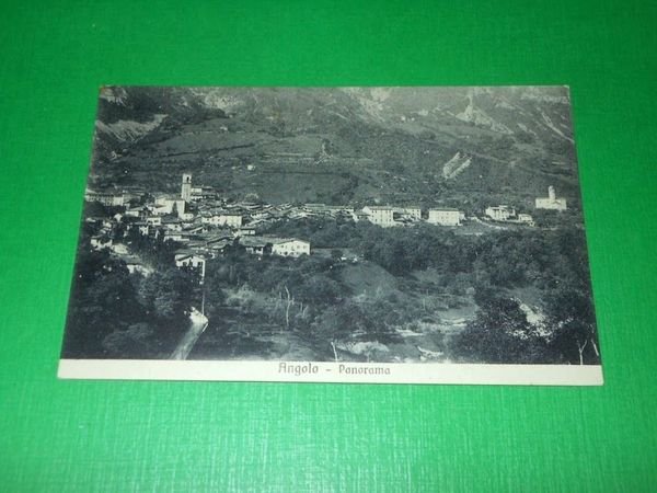 Cartolina Angolo ( Brescia ) - Panorama 1920 ca