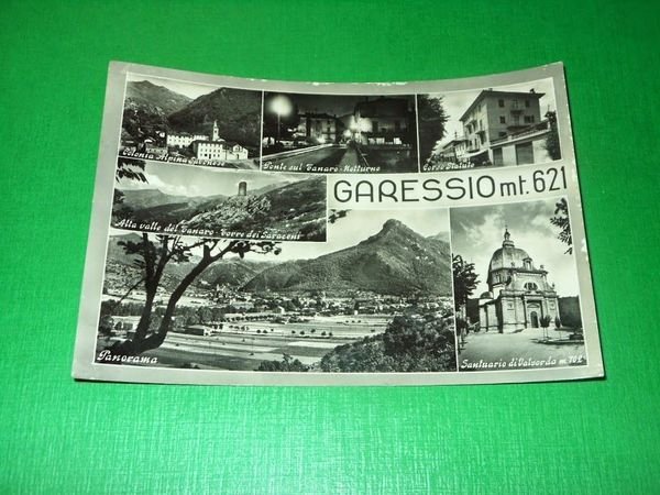 Cartolina Garessio - Vedute diverse 1957 | Immagine principale