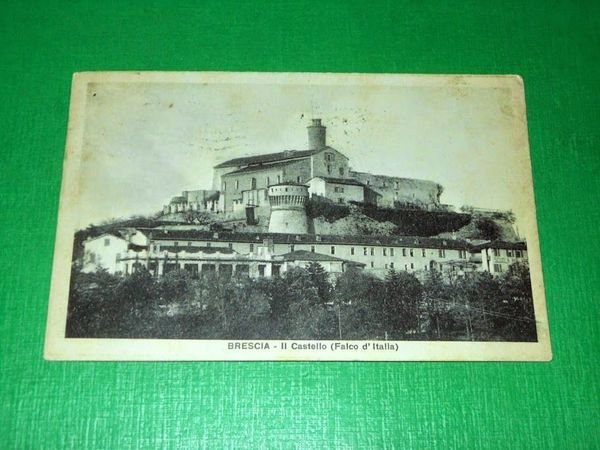 Cartolina Brescia - Il Castello ( Falco d' Italia ) … | Immagine principale