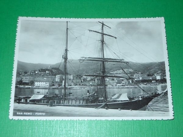 Cartolina San Remo - Porto 1938