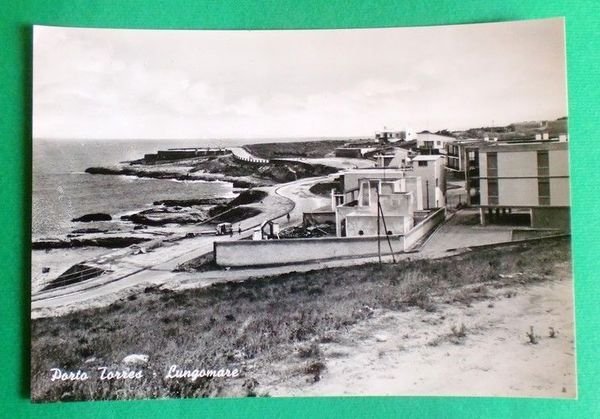 Cartolina Sassari - Porto Torres - Lungomare - 1963 | Immagine principale