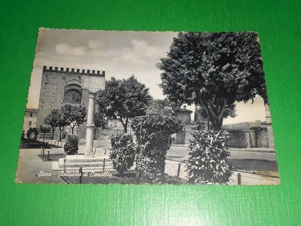 Cartolina Siena - Antiporto di Camollia 1958