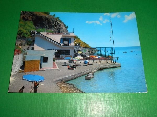 Cartolina Milazzo - Ristorante Salamone a Mare 1960 ca