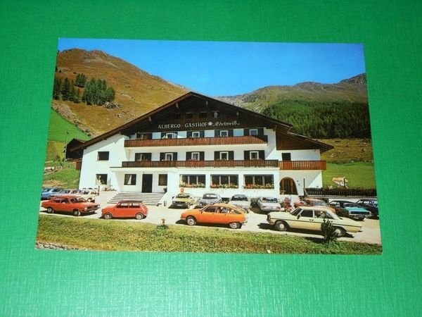 Cartolina Senales / Schnals - Albergo Edelweis Stella Alpina 1970 …
