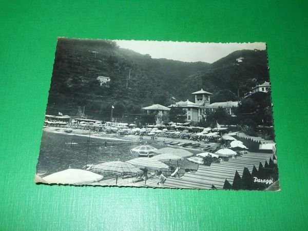 Cartolina Paraggi - Veduta 1958