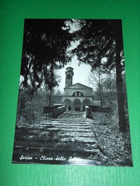 Cartolina Soriso - Chiesa della Gelata 1955 ca | Immagine principale
