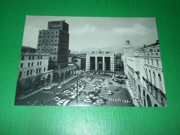 Cartolina Brescia - Piazza delle Vittorie 1960 ca