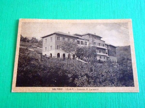 Cartolina Saltrio ( Varese ) - I.N.A.M. - Colonia M. …
