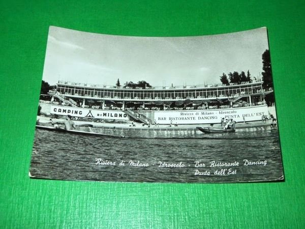 Cartolina Riviera di Milano - Idroscalo - Bar Dancing Punta …