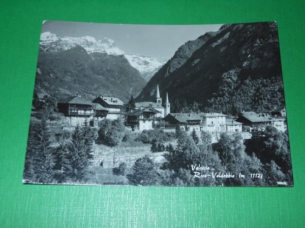 Cartolina Valsesia - Riva Valdobbia - Scorcio panoramico 1964 | Immagine principale