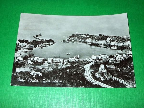 Cartolina Porto d' Ischia - Porto naturale 1954 | Immagine Gallery 1