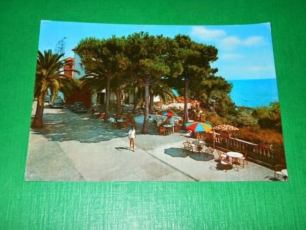 Cartolina Formia - Grande Albergo Miramare - Bar e terrazzo …