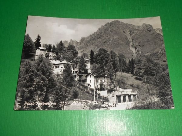 Cartolina PIani Resinelli - Albergo Italia 1962
