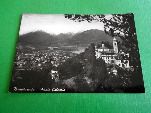 Cartolina Domodossola - Monte Calvario 1955 ca