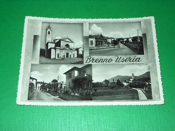 Cartolina Brenno Useria ( Varese ) - Vedute diverse 1955