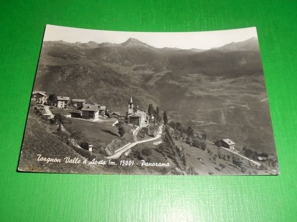 Cartolina Torgnon - Valle d' Aosta - Panorama 1964 | Immagine Gallery 1