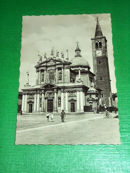 Cartolina Busto Arsizio - Basilica S. Giovanni 1941