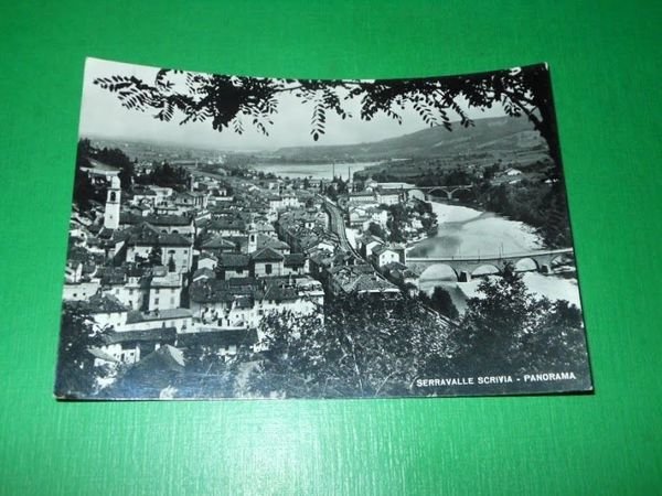 Cartolina Serravalle Scrivia - Panorama 1950 | Immagine principale
