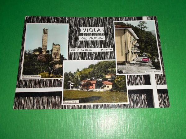 Cartolina Viola - Val Mongia - Vedute diverse 1968 | Immagine principale