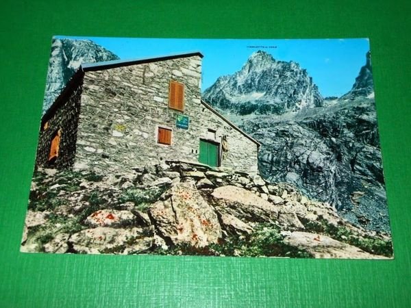 Cartolina Pontechianale (Valle Varaita) - Vallone Vallanta - Rifugio Gagliardone