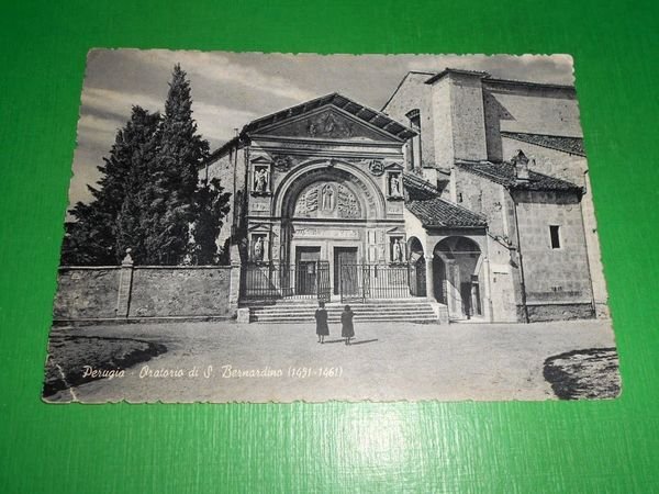 Cartolina Perugia - Oratorio di S. Bernardino 1962 | Immagine Gallery 1