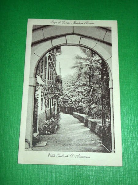 Cartolina Lago di Garda - Gardone Riviera - Villa Gabriele … | Immagine principale