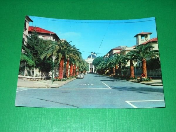 Cartolina Chiavari - Viale delle Palme 1960 ca | Immagine principale