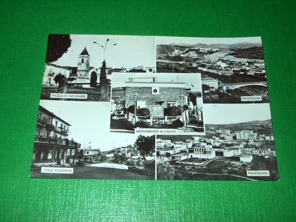 Cartolina Saluti da Ponte ( Benevento ) - Vedute diverse …