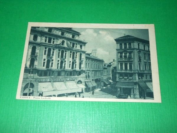 Cartolina Padova - Piazza Garibaldi 1935 ca | Immagine principale