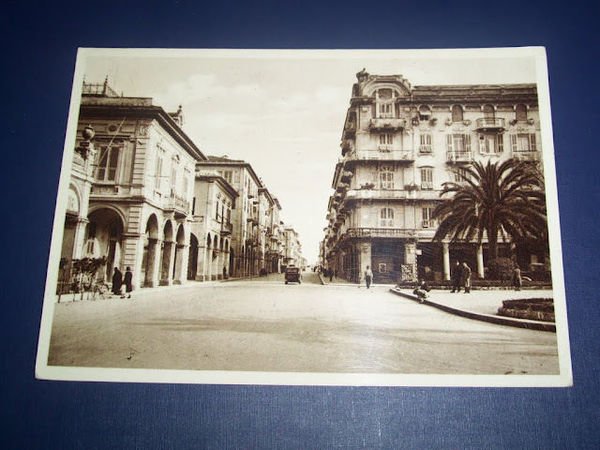 Cartolina Chiavari - Corso Dante 1952