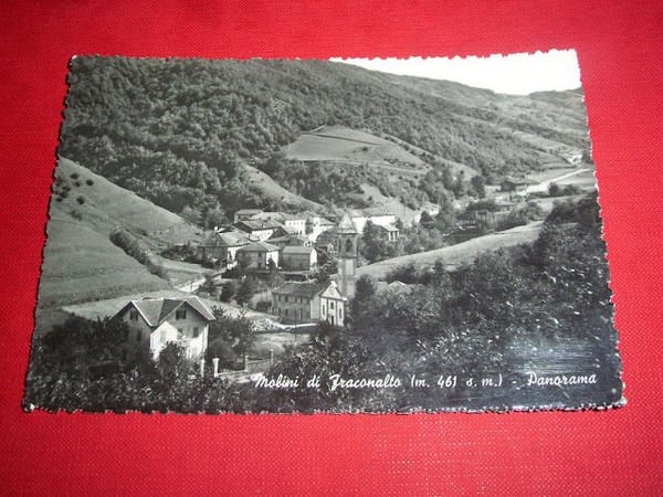 Cartolina Molini di Franconalto - Panorama 1958