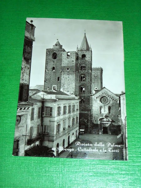 Cartolina Riviera delle Palme - Albenga - Cattedrale e le … | Immagine principale