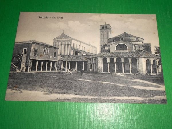 Cartolina Torcello - Santa Fosca 1910 ca