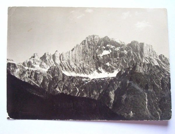 Cartolina Monte Civetta - Panorama 1950