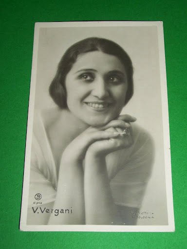 Foto Cartolina Cinema Teatro Lirica - Vera Vergani 1925 ca